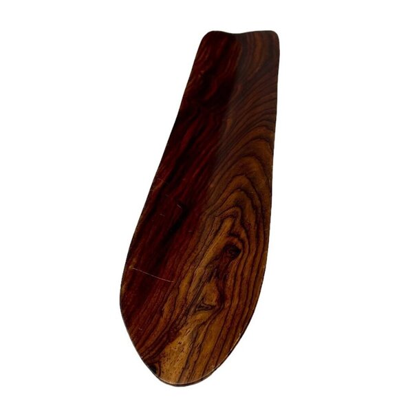Handcrafted Costa Rican Dark Wooden Baguette Bread Cutting Board 22" Long - Picture 6 of 6